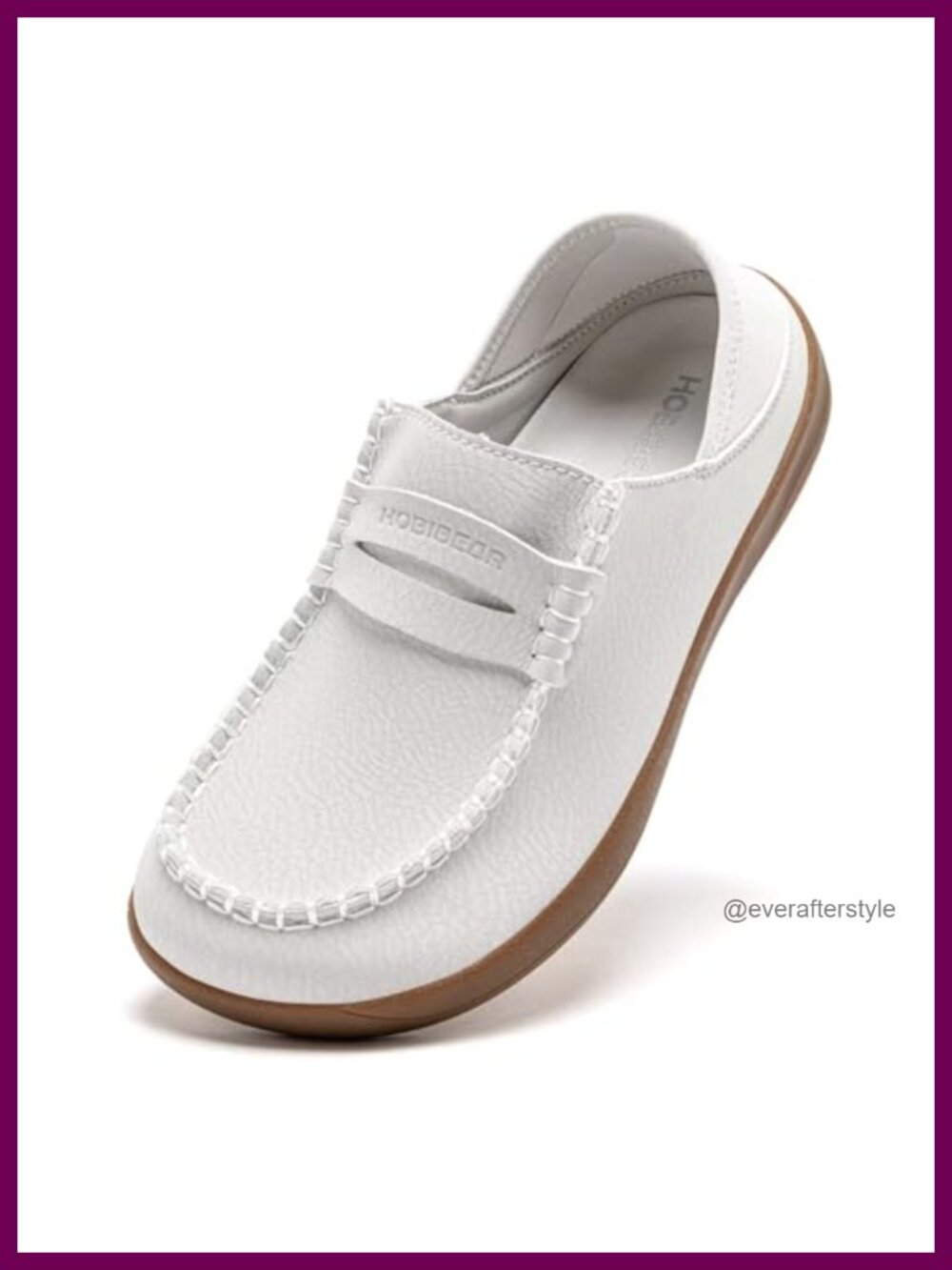 Leather Mary Jane Flats Wide Toe Box Barefoot Comfort Slip-On Shoes